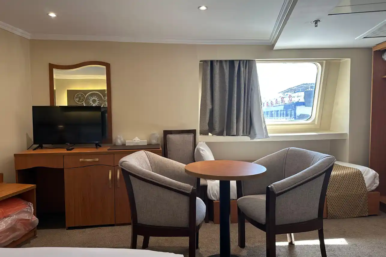 Cabin aboard the MS Nile Crown I Nile Cruise Nile cruise
